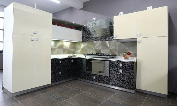 Modular Kitchen L Shaped